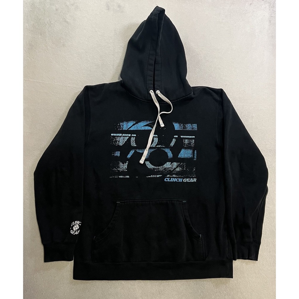 Dan Henderson Hoodie Men's Large Black Hendo Clinch Gear Zip Sweatshirt UFC MMA